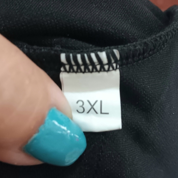 Perfect Sculpt Black Lace Up One Piece Swimsuit XL 1X - Picture 10 of 12